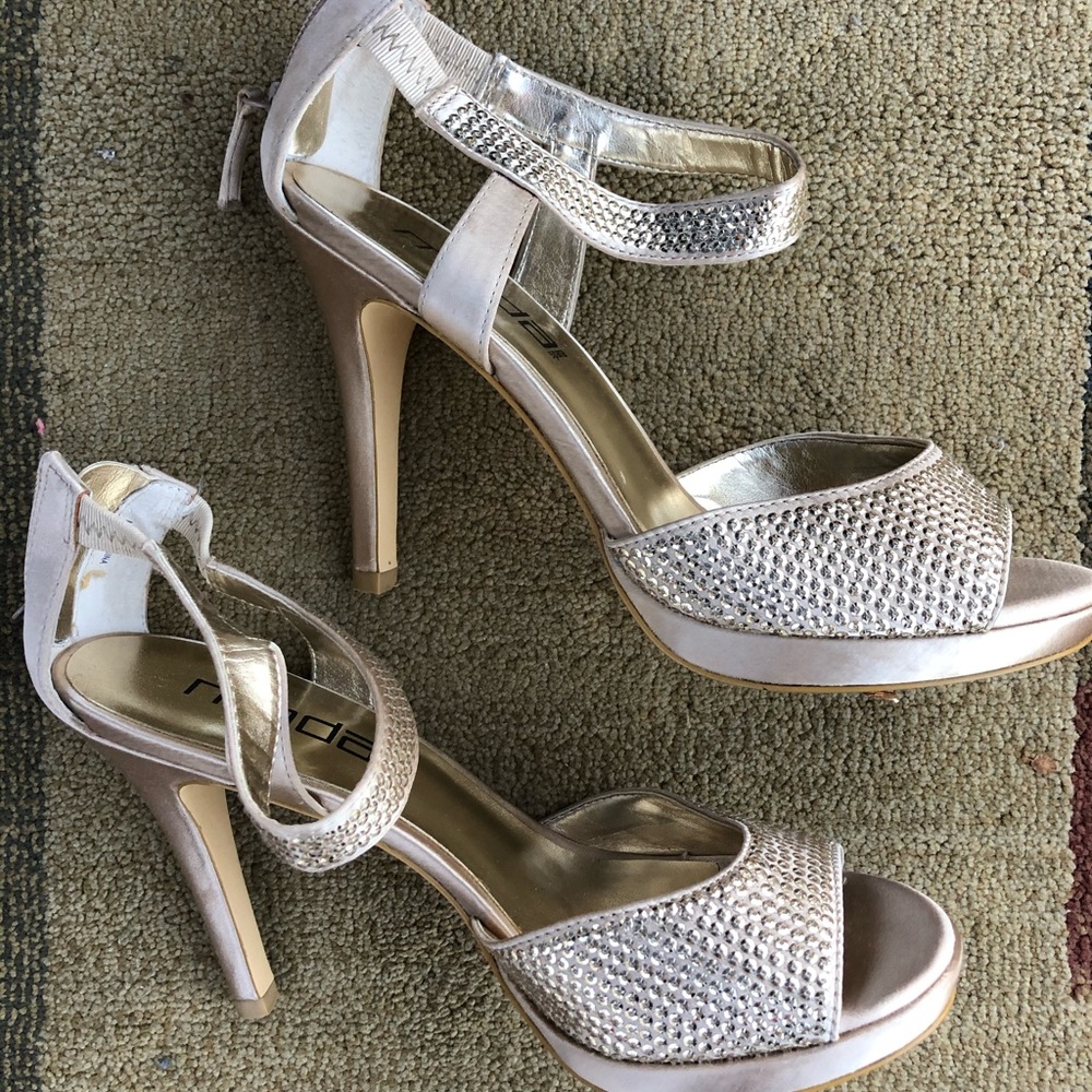 Gold heels